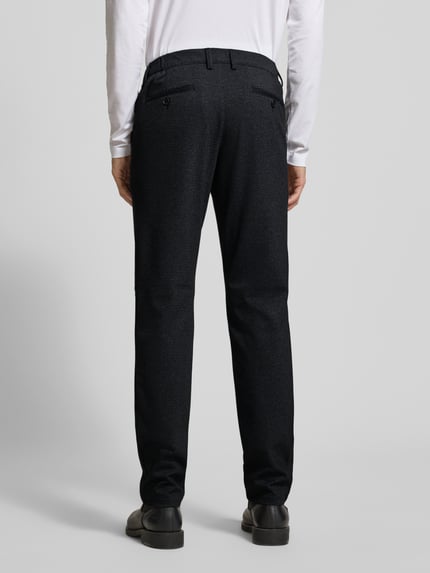 Christian Berg Men Regular Fit Stoffhose mit Viskose-Anteil Dunkelgrau 5