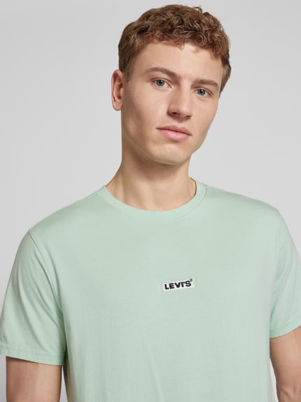 Levi's® Relaxed Fit T-Shirt mit Logo-Stitching Mint 3