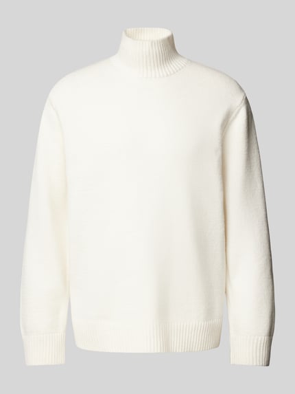 JACK & JONES Strickpullover mit Turtleneck Weiss 2
