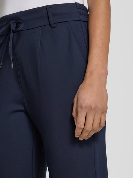 ONLY Stoffhose mit elastischem Bund Dunkelblau 3