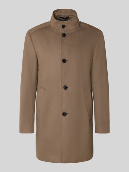 JOOP! COLLECTION Regular Fit Mantel aus Schurwoll-Mix mit Kaschmir-Anteil Modell 'MARON' Oliv 2