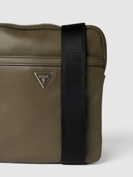 GUESS Umhängetasche mit Logo-Applikation Oliv 3