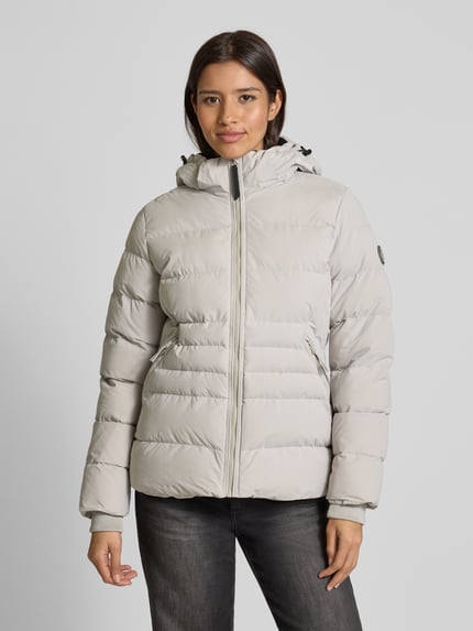 Cars Jeans Puffer Jacket mit Reißverschlusstaschen Modell 'MONYA' Sand 4