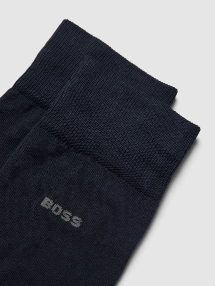 BOSS Socken aus Baumwoll-Mix im 2er-Pack Dunkelblau 2