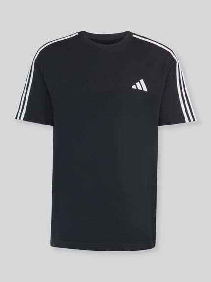 adidas Sportswear Regular Fit T-Shirt aus reiner Baumwolle Black 2