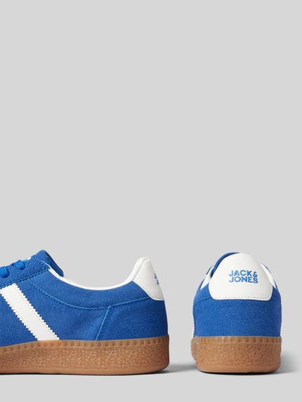 JACK & JONES Sneaker mit Label-Print Modell 'KIRK' Royal 2