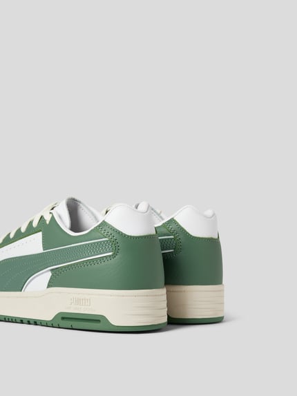 PUMA Sneakersy z detalem z logo Zielony 3