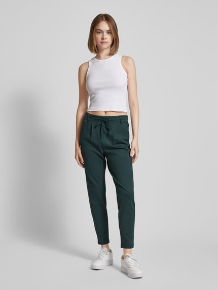 ONLY Slim Fit Bundfaltenhose mit Tunnelzug Modell 'POPTRASH EASY' Bottle 1