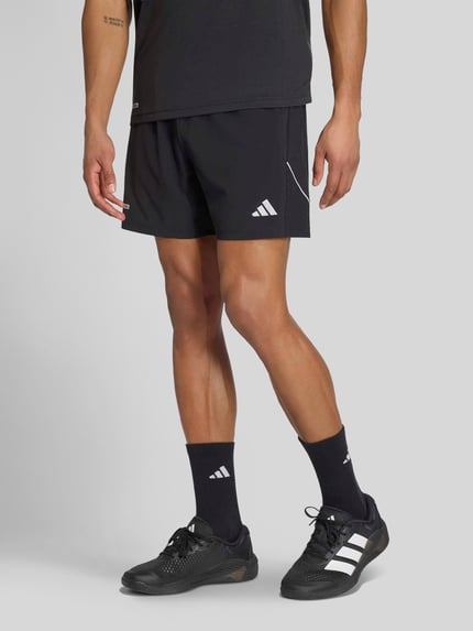 adidas Training Sportshorts met ritszakken Zwart - 2