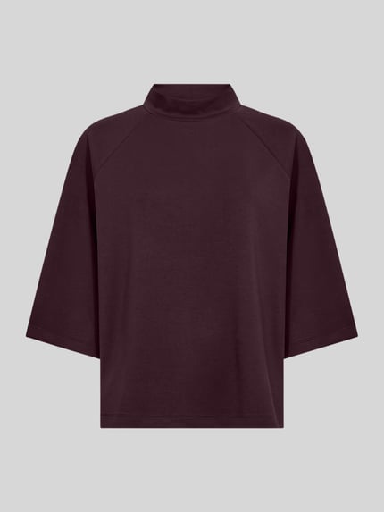 Soyaconcept Loose Fit Sweatshirt aus Modal-Mix Modell 'BANU' Schoko 2