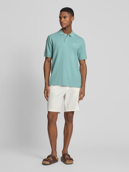 Marc O'Polo Regular Fit Poloshirt aus reiner Baumwolle Mint 1
