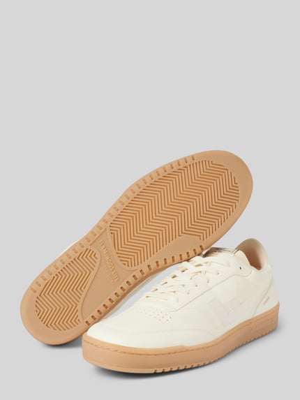 Flamingos Life Sneakers met labelpatch, model 'STADION' Wit - 4