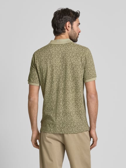 Marc O'Polo Regular fit poloshirt van een mix van katoen en elastaan Groen - 5