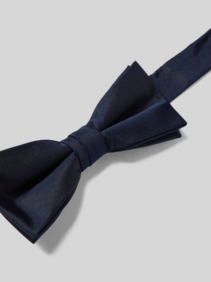 MONTI Strik en pochet in een set van pure zijde Marineblauw - 2