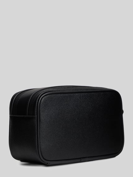 Tommy Hilfiger Kulturbeutel/ Kosmetiktasche mit Logo-Schriftzug Modell 'MODERN MONOGRAM WASHBAG' BLACK 3