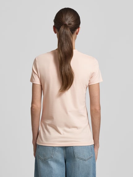 BOSS Orange Regular Fit T-Shirt aus reiner Baumwolle Modell 'C_ESOGO_3' Rose 5