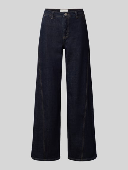 OPUS Wide Fit Jeans mit Eingrifftaschen Modell 'Miva sense' Dunkelblau 2