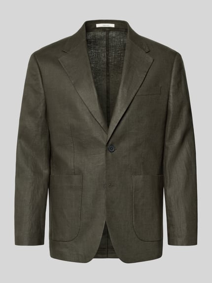 Regular Fit Sakko aus reinem Leinen Modell 'BAILEY' Shop The Look MANNEQUINE