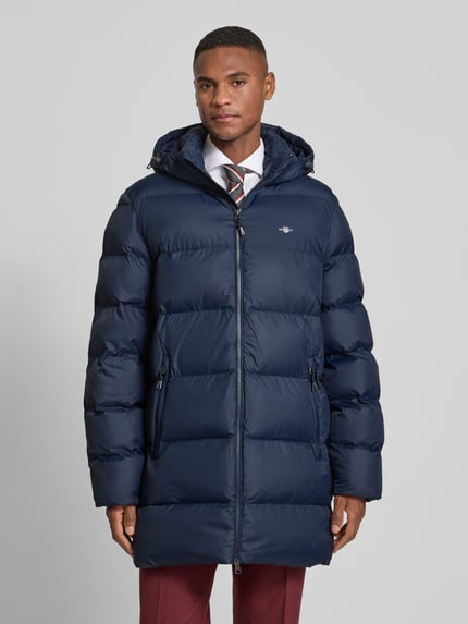 GANT Steppmantel mit Zweiwege-Reißverschluss Modell 'ACTIVE CLOUD' Dunkelblau 4