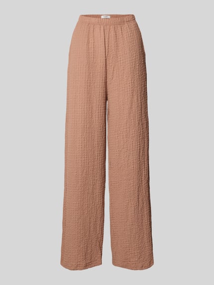 b.young Broek met paspelzakken, model 'UMMI' Roestrood - 2
