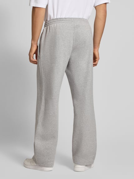 adidas Originals Sweatbroek met labelstitching en elastische band Lichtgrijs gemêleerd - 5