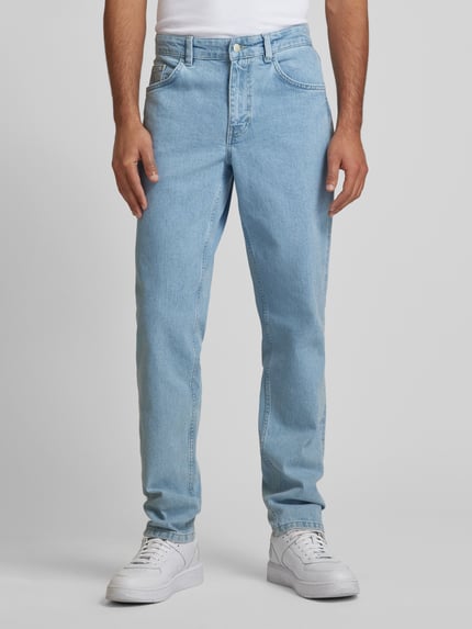 Casual Friday Jeansy w kroju regular fit w fasonie 5-kieszeniowym model 'KARUP' Jeansowy niebieski 4