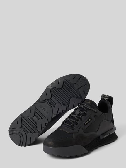Replay Sneakers met merkdetails model 'FIELD' Zwart - 4