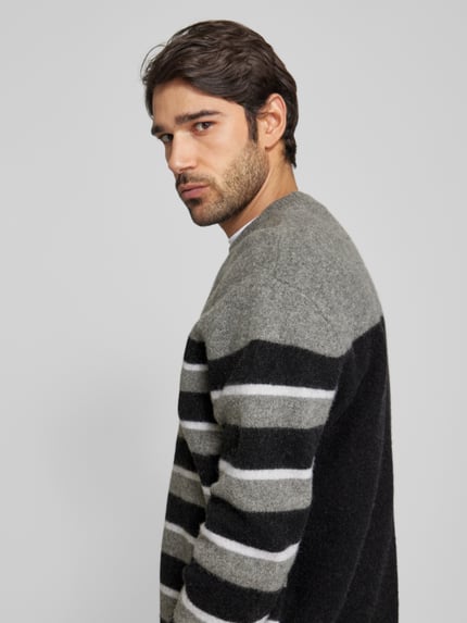 ANNARR Regular Fit Strickpullover aus reiner Wolle Modell 'ROLF' Beige 3
