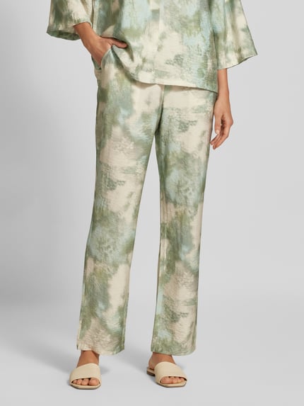 b.young Straight Leg Stoffhose mit Eingrifftaschen Modell 'IBINE' Mint 4