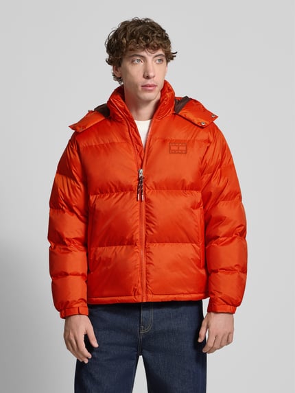 Tommy Jeans Kurtka puchowa o kroju regular fit model ‘ALASKA’ Pomarańczowy 4