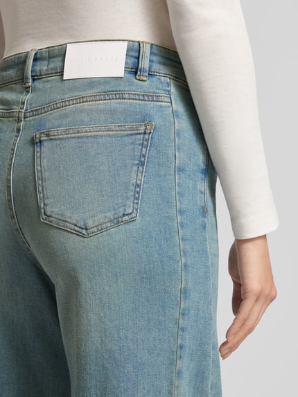 OPUS PANTS Wide fit jeans in used-look, model 'Melly cooles' Lichtblauw - 3