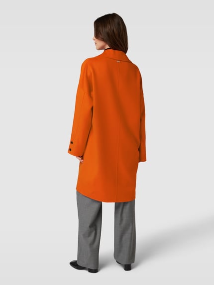 BOSS Lange jas met viscose, model 'Cattina' Rood - 5