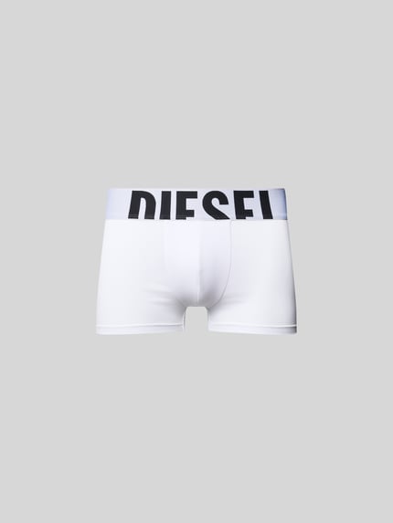 Diesel Boxershort met elastische band met logo Rood - 1