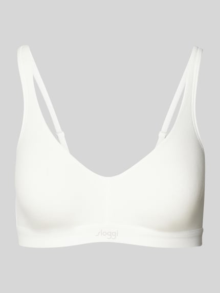 Sloggi Bh met labelprint model 'Ever Ease' Offwhite - 1