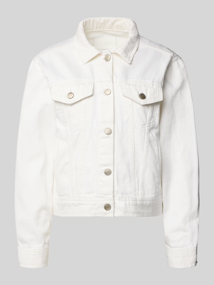 Jeansjacke mit Brusttaschen Modell 'PAIZLEY' Shop The Look MANNEQUINE