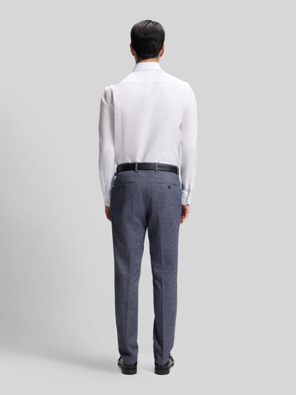 BOSS Slim Fit Businesshemd aus reiner Baumwolle Modell 'H-HANK-SP' Weiss 5