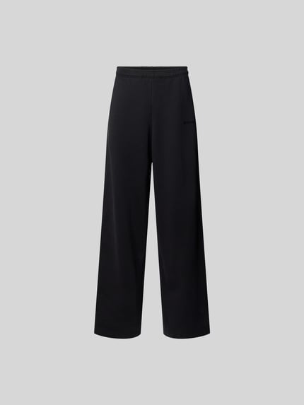 VETEMENTS Sweatbroek met labeldetail Zwart - 2