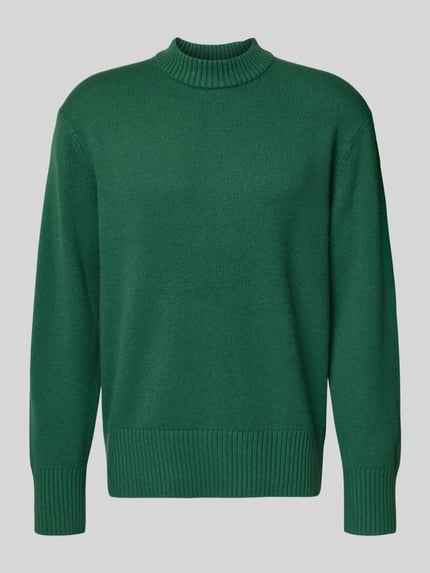 Relaxed fit gebreide pullover van een mix van wol en kasjmier, model 'Calle' Shop The Look MANNEQUINE