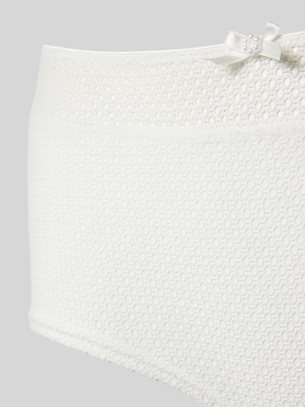 LASCANA Slip mit Schleifen-Detail Modell 'Nuance by Lascana' Offwhite 2