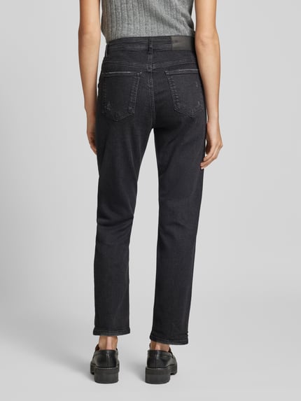 Goldgarn Slim Fit Jeans im Destroyed-Look Graphit 5