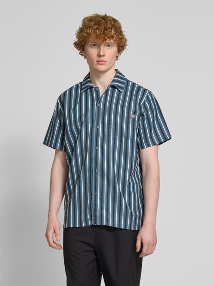 Dickies Freizeithemd mit Brusttasche Petrol 4