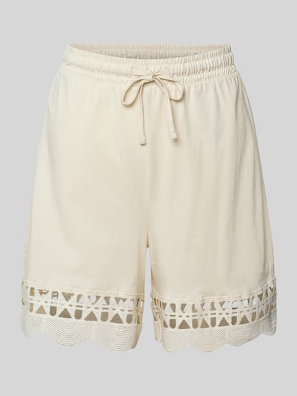 regular fit korte broek van puur katoen model 'GABBY' Shop The Look MANNEQUINE