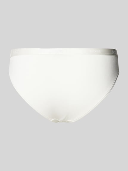 BOSS Slip aus Viskose-Mix Weiss 3