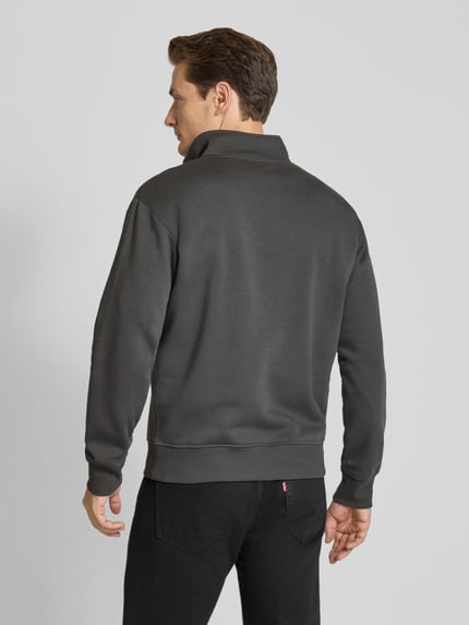 Tom Tailor Denim Regular fit schipperstrui van katoenmix Antraciet - 5