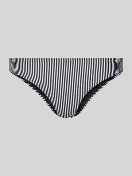 PIECES Bikinibroekje met all-over motief, model 'BAOMI' BLACK - 1