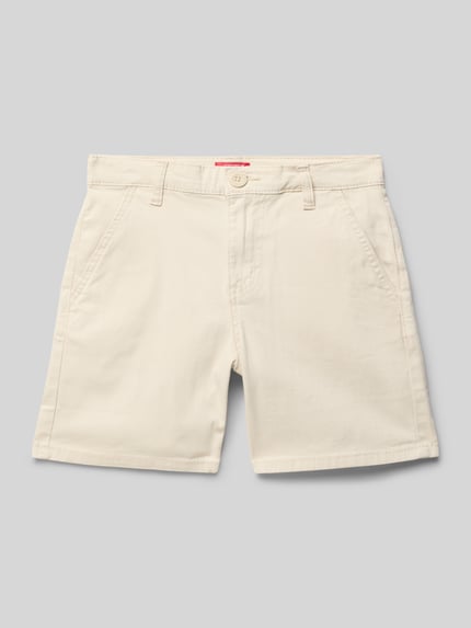 Levi’s® Kids Relaxed Fit Shorts mit Label-Detail Beige 1