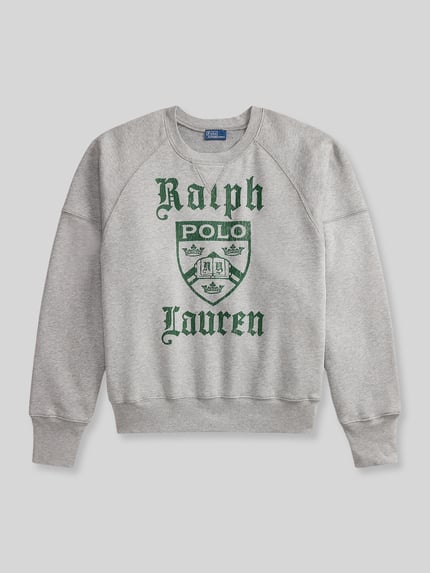 Polo Ralph Lauren Bluza o kroju loose fit z mieszanki bawełny Średnioszary melanż 2
