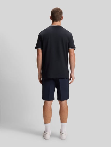 BOSS Green Regular Fit T-Shirt aus Baumwoll-Mix Modell 'TAUL' Dunkelblau 5
