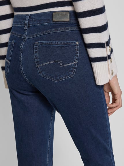 ANGELS Straight Fit Jeans mit 5-Pocket-Design Modell 'CICI' Blau 3