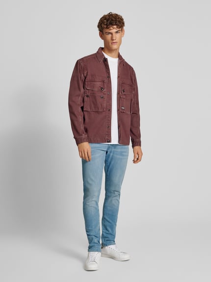 G-Star RAW Slim Fit Jeans im 5-Pocket-Design Hellblau 1